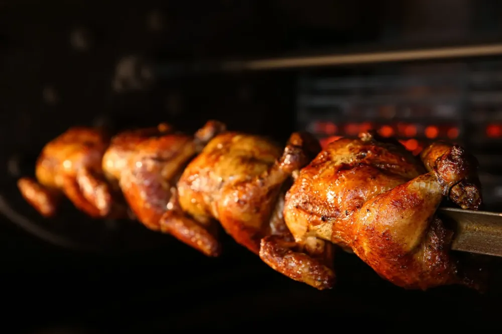 Poulet grillé à Cerizay