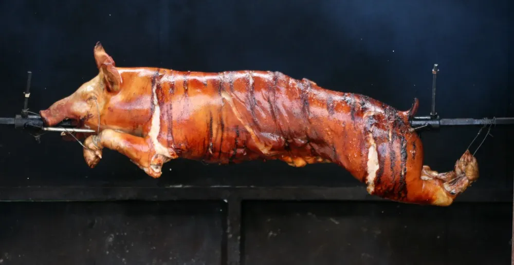 Cochon grillé à Cerizay